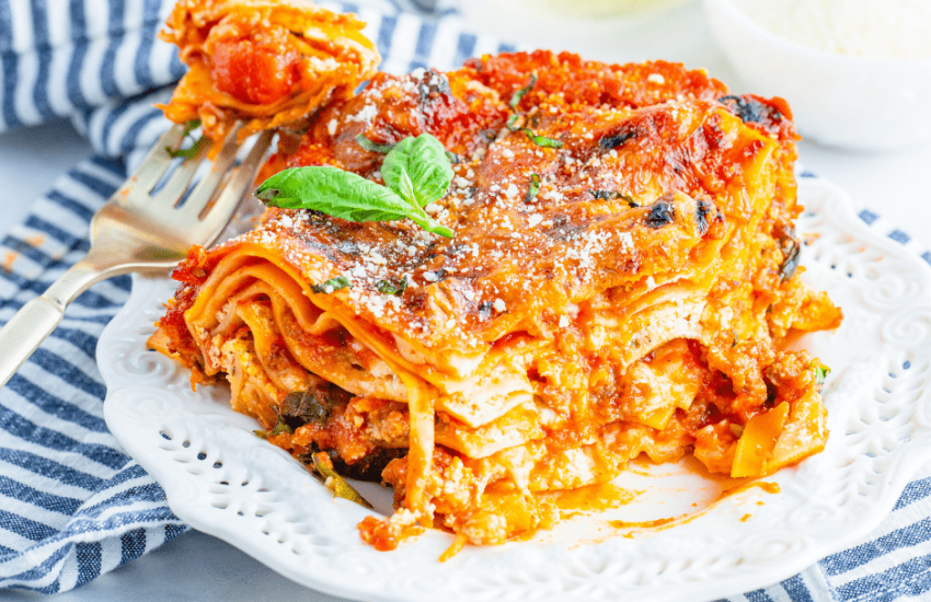 Air Fryer Lasagna