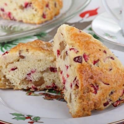 Air Fryer Cranberry Scones