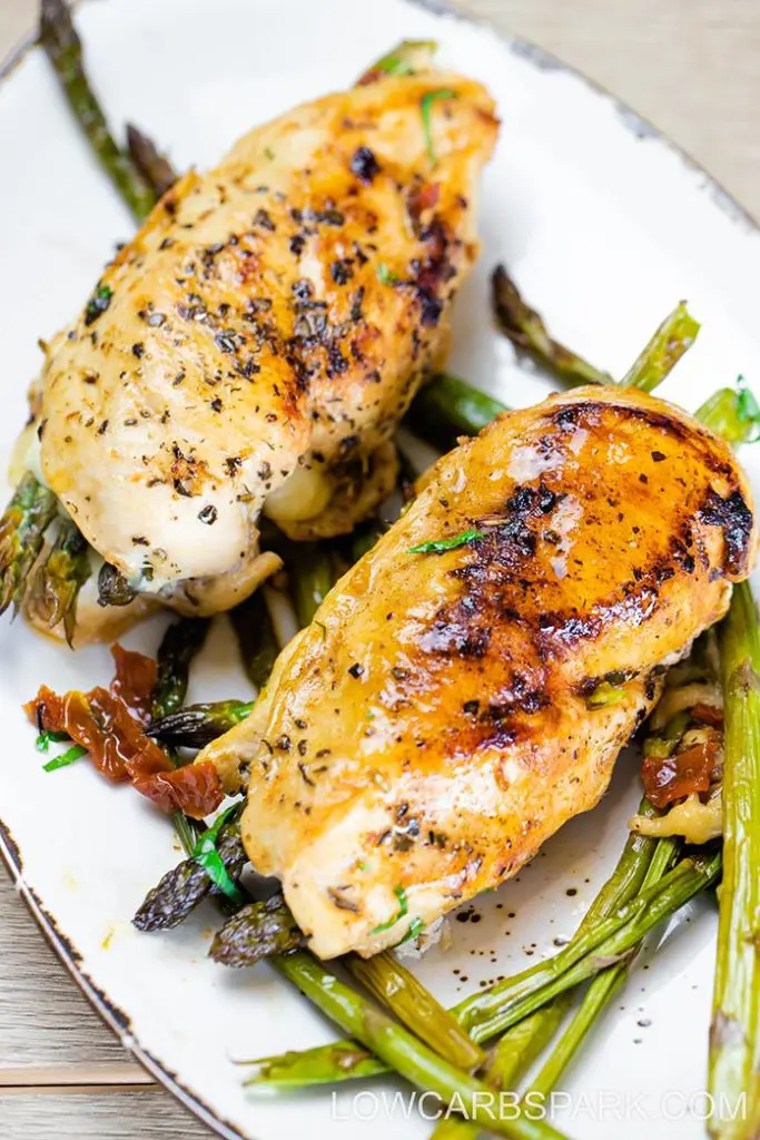 Asparagus Stuffed Chicken Breasts