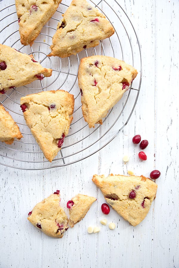 Cranberry Orange Scones