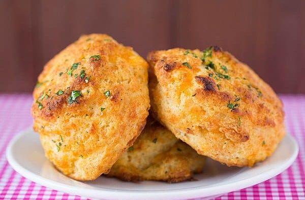 Keto Cheddar Bay Biscuits