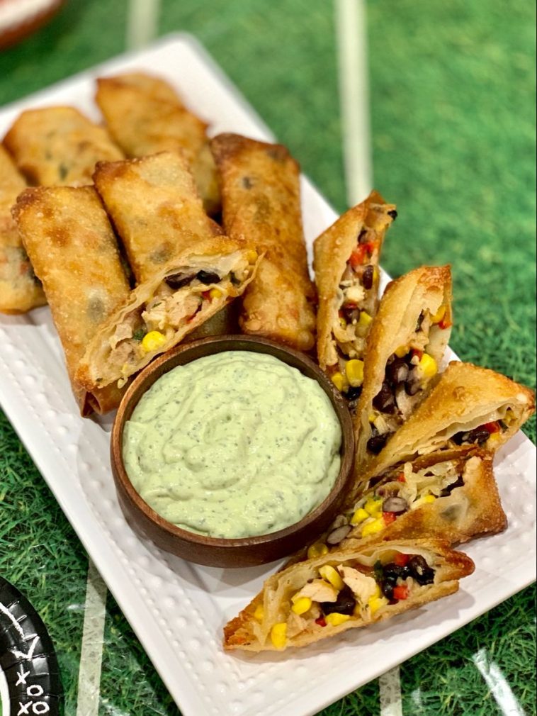 Air Fryer Cheeseburger Egg Rolls