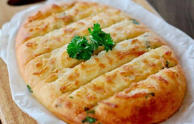 Cheesy Keto Garlic Bread