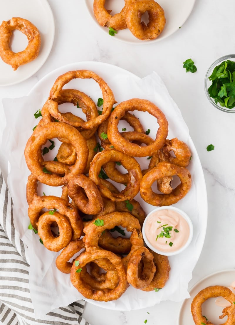 GLUTEN FREE ONION RINGS