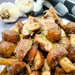 Garlic Mushrooms in the Air Fryer