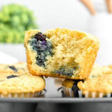 Gluten-Free Keto Blueberry Muffins