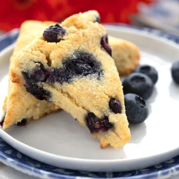 Keto Blueberry Scones