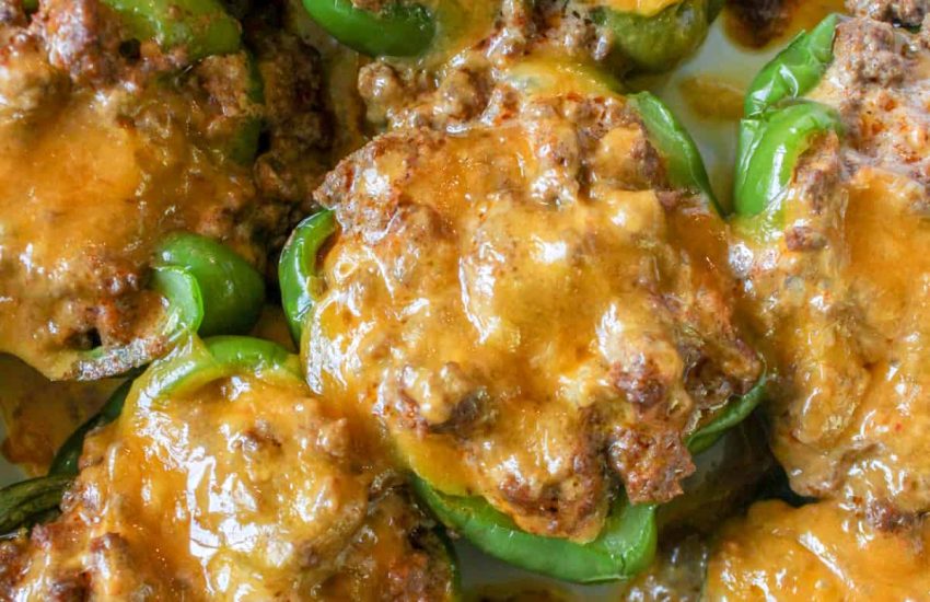 Mexican Stuffed Peppers (Low Carb)