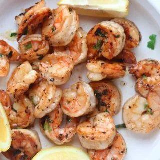 Air Fryer Garlic Butter Shrimp Recipe