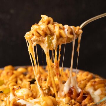 Air Fryer No-Boil Baked Pasta