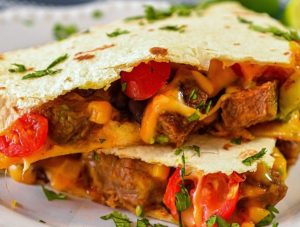 Loaded Steak Quesadillas - Healthy & Keto Recipes