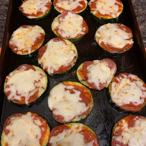 Zucchini Pizza Bites