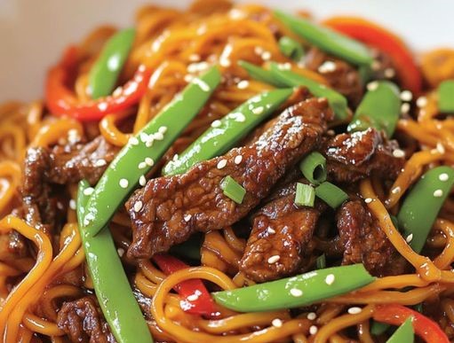 Spicy Beef Hokkien Noodles