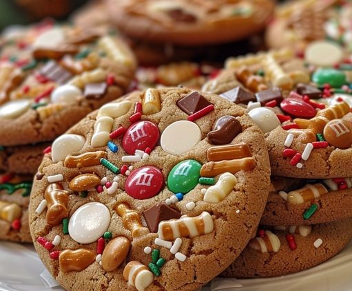 Christmas Kitchen Sink Cookies