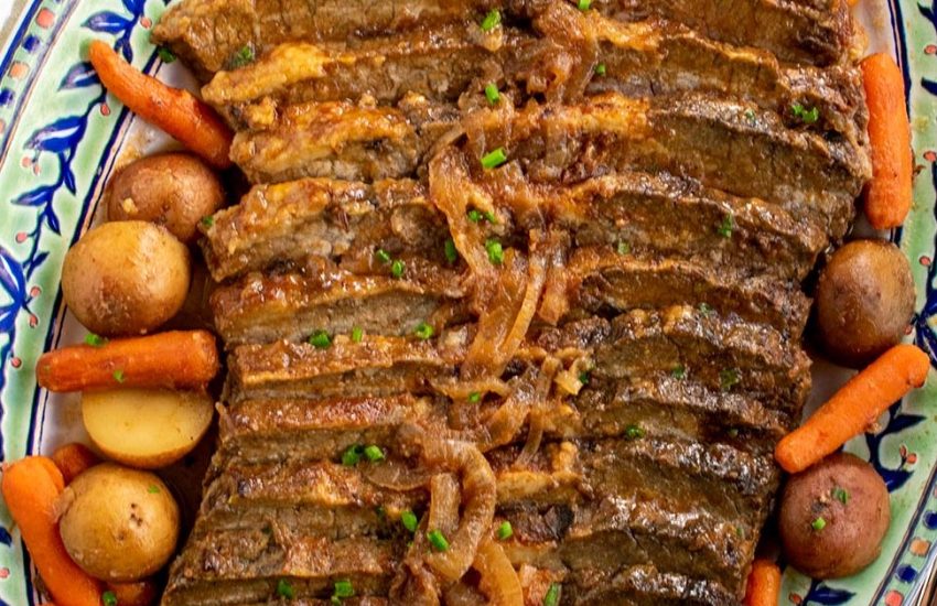 Brisket Recipe with a Sweet and Sour Braising Sauce