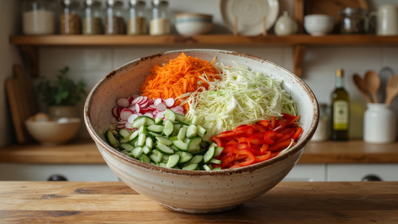Peasant Salad/ Healthy Salad