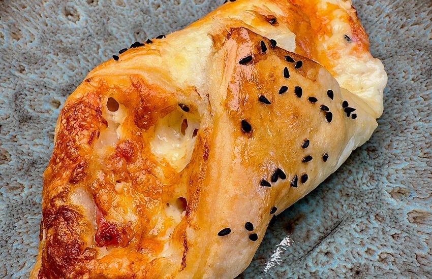 Ninja Cheese and Bacon Turnover