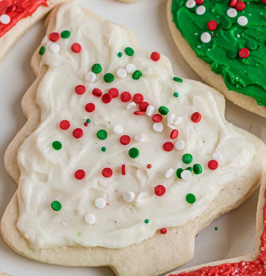 Cream Cheese Sugar Cookies {Cut Outs}