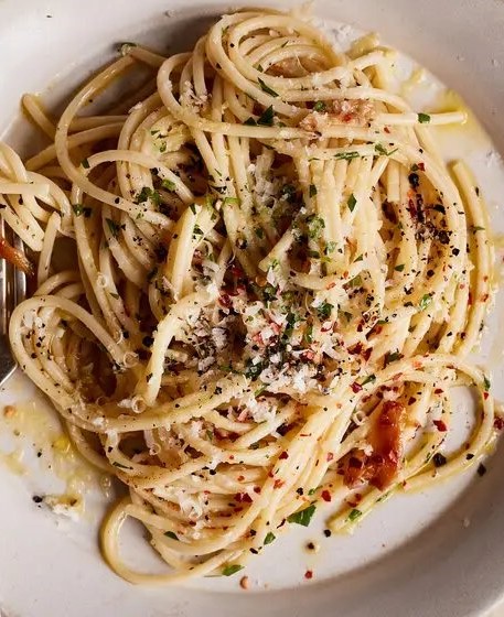 Vegan Lemon Garlic Pasta with Kale Recipe