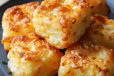 Air Fryer Mashed Potato Cheese Puffs