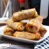 Air Fryer Veggie Spring Rolls