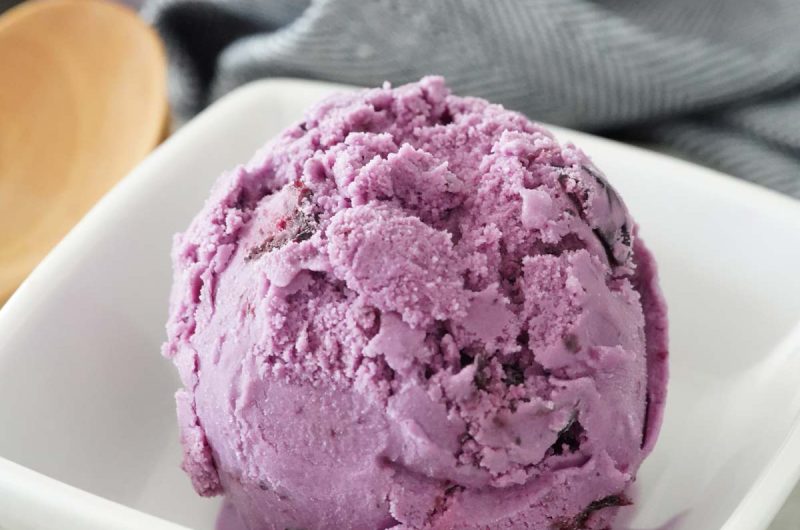 Blueberry Ice Cream