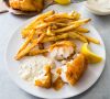 CRISPY BRITISH FISH AND CHIPS
