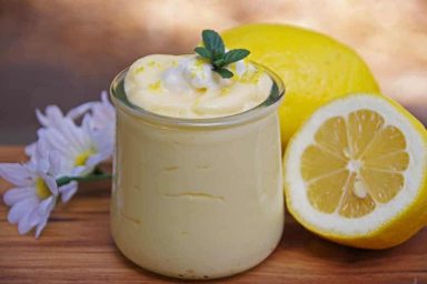 High Protein Lemon Pudding