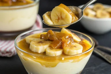 Homemade Banana Foster Pudding Recipe
