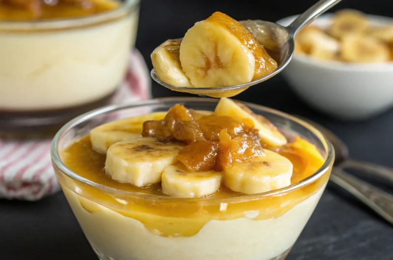 Homemade Banana Foster Pudding Recipe