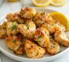 Lemon Garlic Chicken Bites
