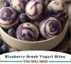 Frozen Blueberry Greek Yogurt Clusters