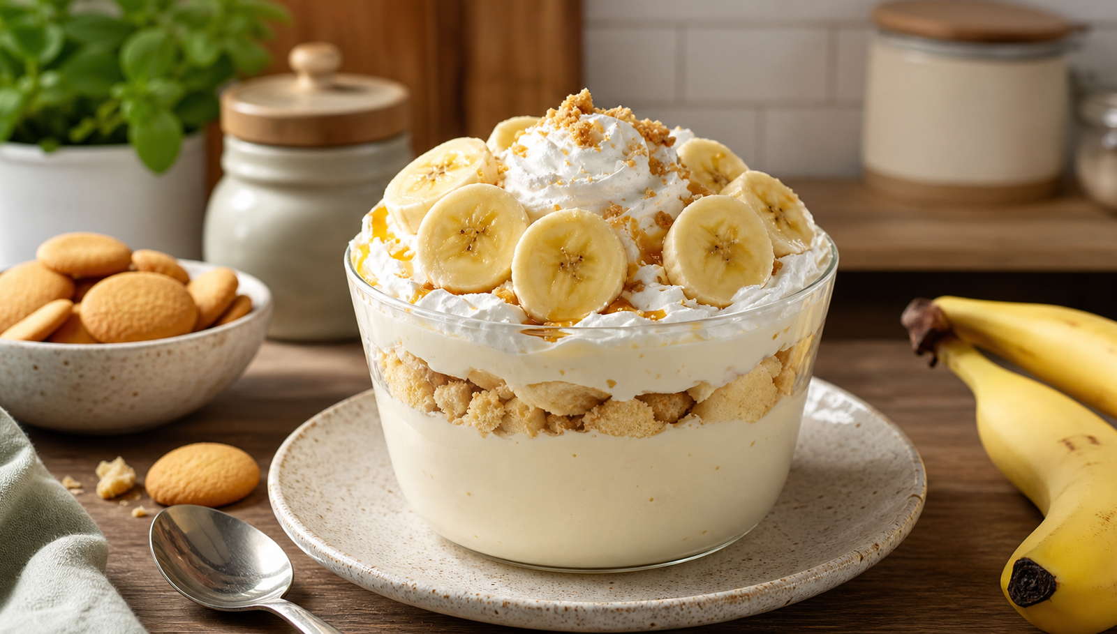 High Protein Banana Pudding