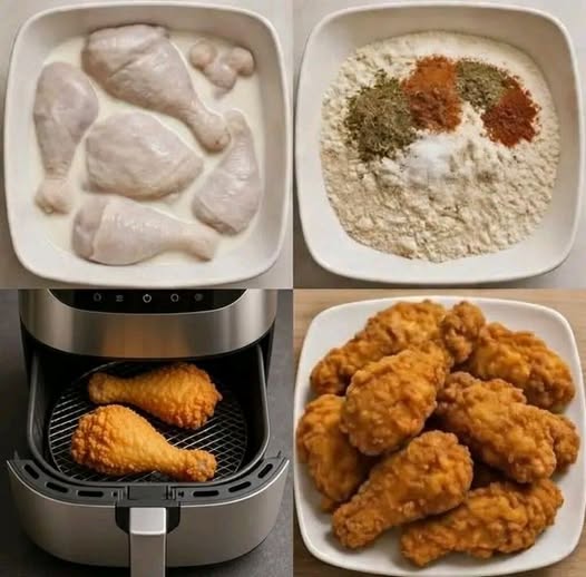 AIR FRYER HEALTHY KFC CHICKEN