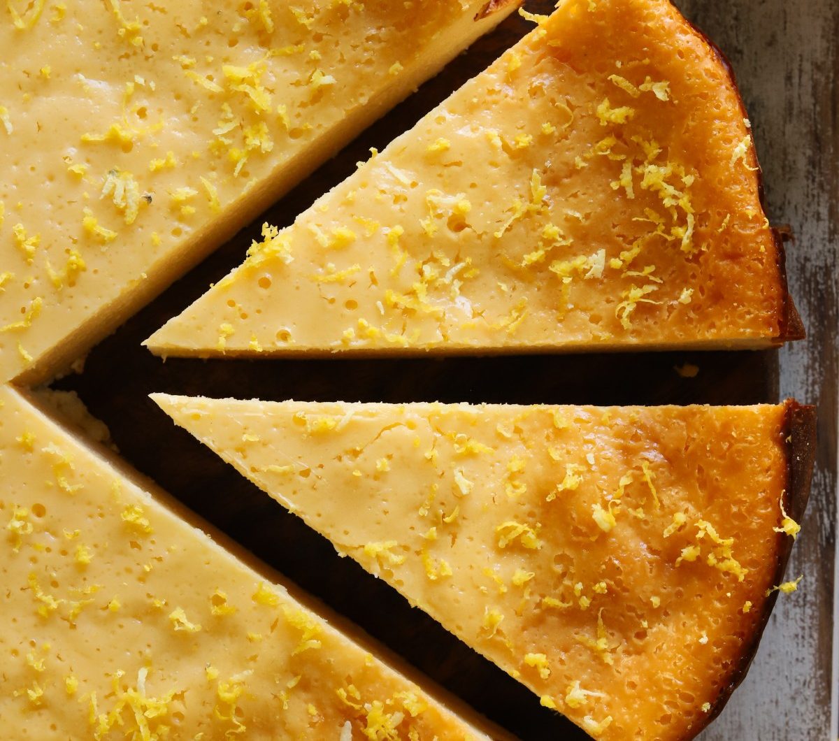 Flourless Protein Lemon Cake
