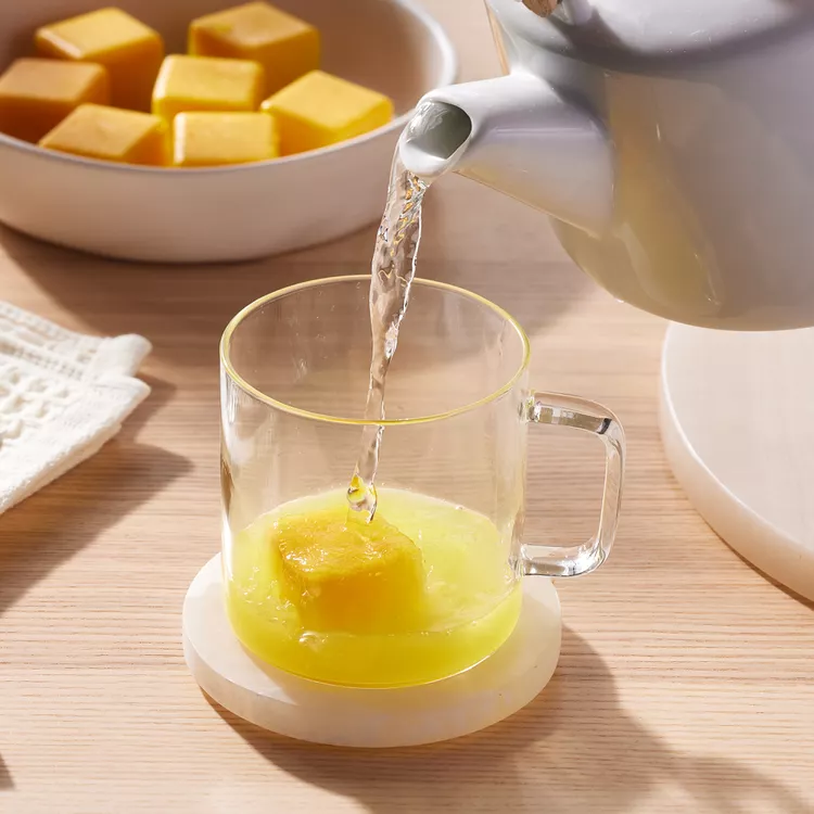 Healthy Frozen Lemon-Ginger-Turmeric Shots