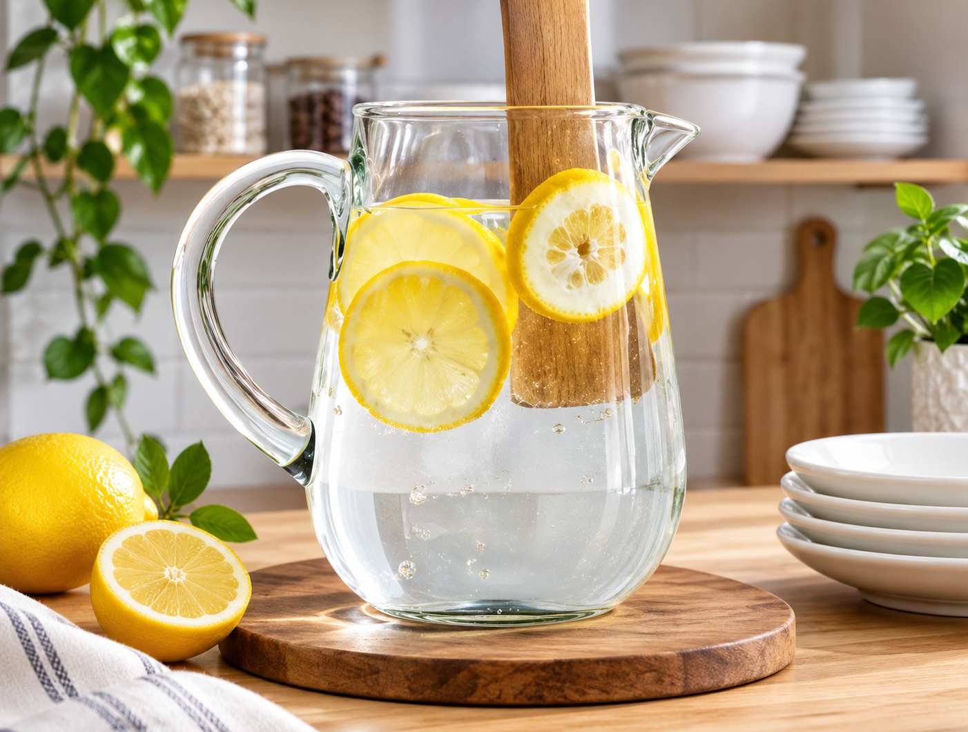 Healthy Classic Lemon Water