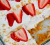 No-Bake Keto Strawberry Cream Cheese Icebox Cake