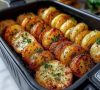 Air Fryer Crispy Sliced Potatoes