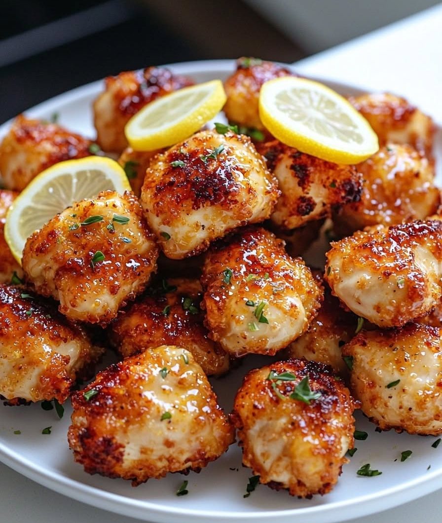 Air Fryer Lemon Garlic Chicken