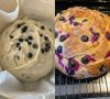 Easy Cream Cheese Blueberry Bread