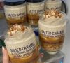 Healthy No-Bake Salted Caramel Cheesecake Shooters