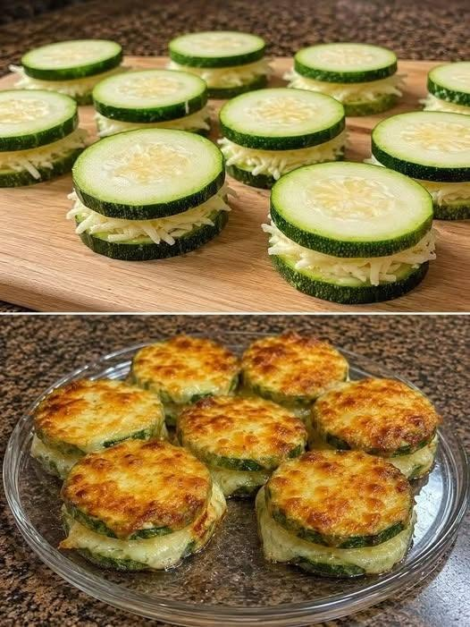 Low Carb Parmesan Zucchini Bites