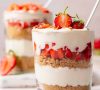 High-Protein Cheesecake Jars