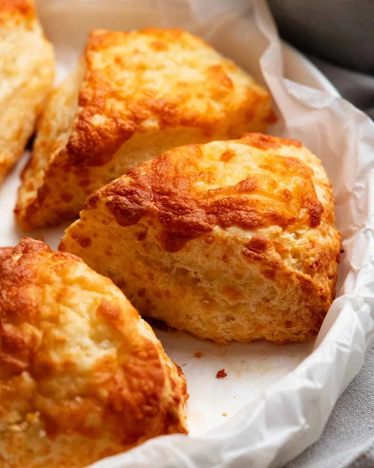 Healthy Quick and Easy Cheesy Savoury Scones