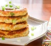 Healthy Cheesy Mashed Potato Pancakes