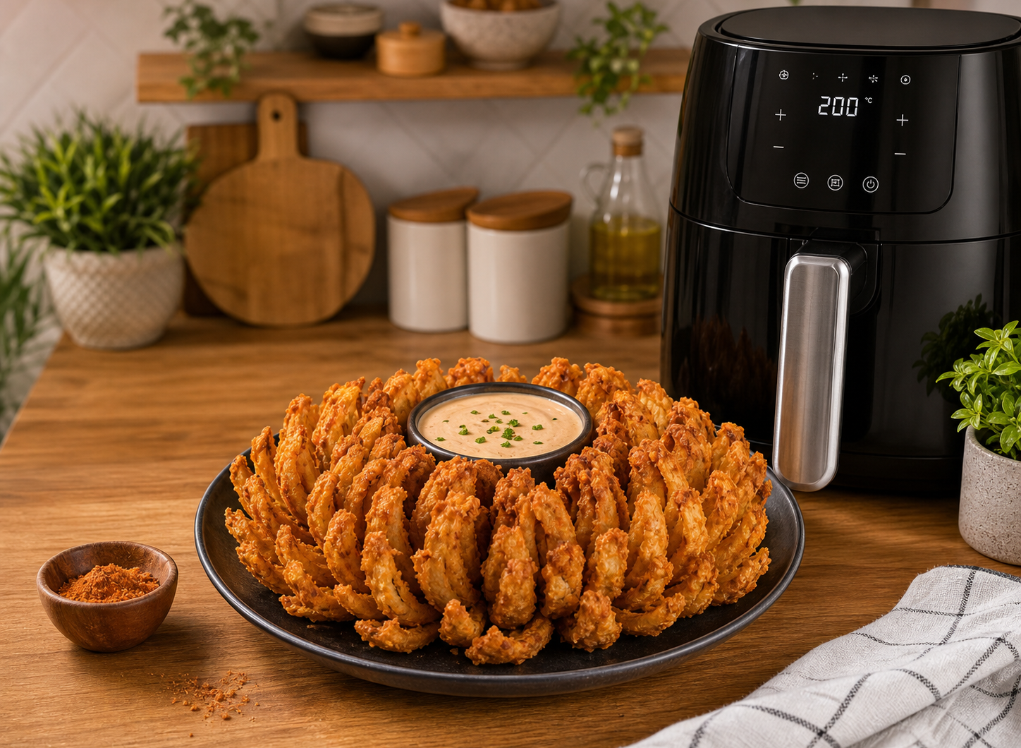 Air Fryer Blooming Onion