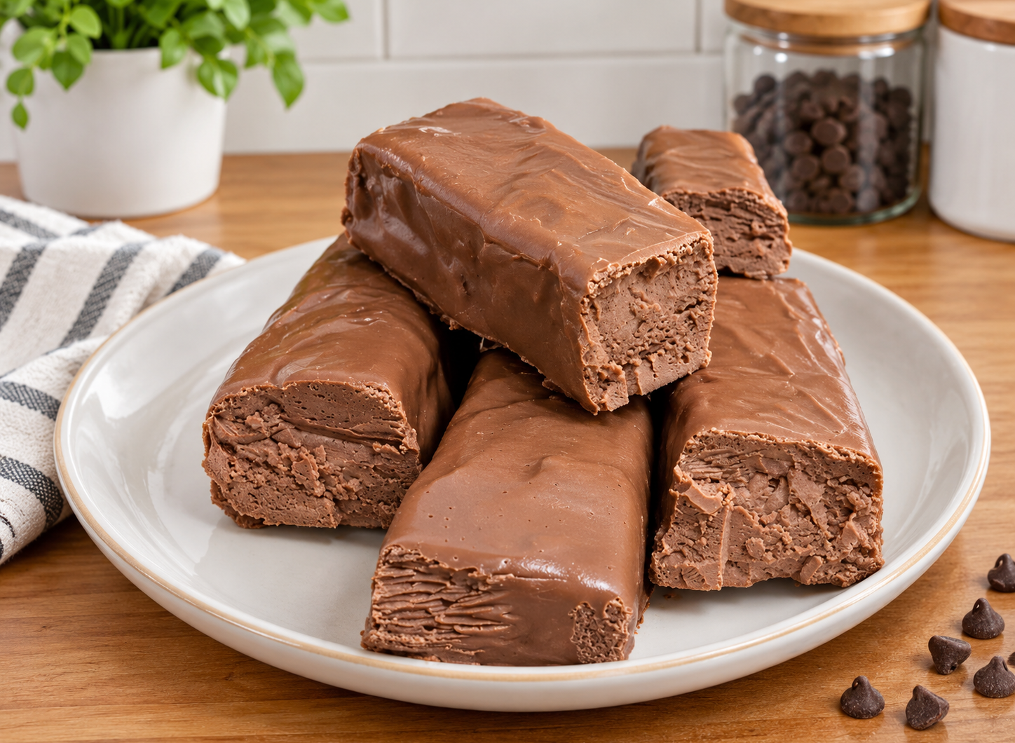 Easy Keto Chocolate Musketeer Candy