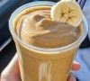 High Protien Peanut Butter Banana Smoothie