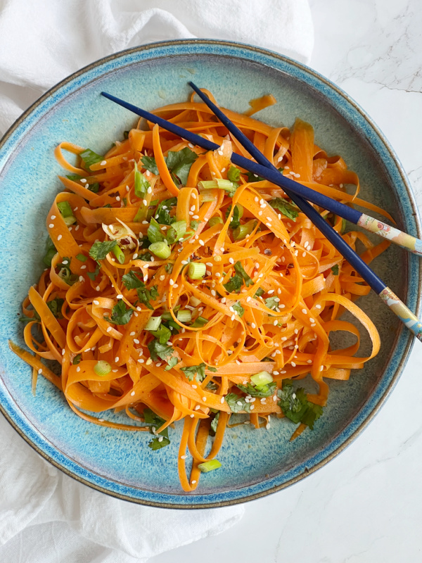 Healthy Raw Carrot Salad